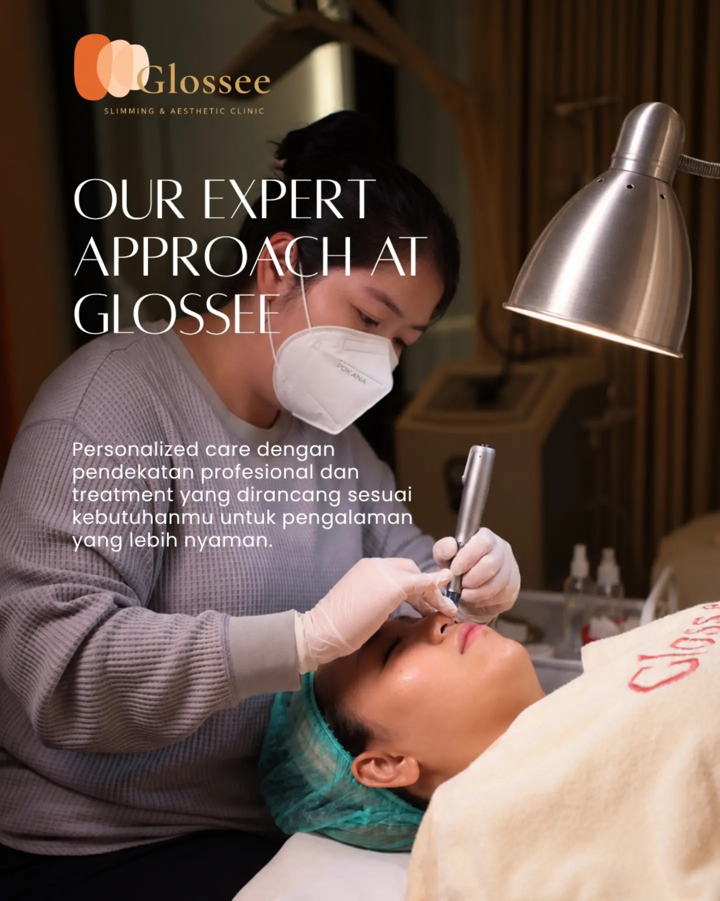 Original GLOSSEE care and consultation imagery